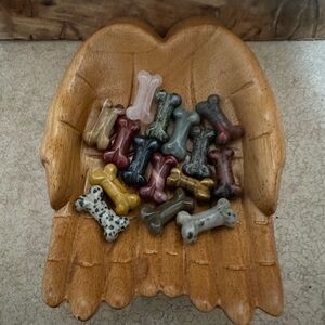 Decorative Carved Crystal Bones